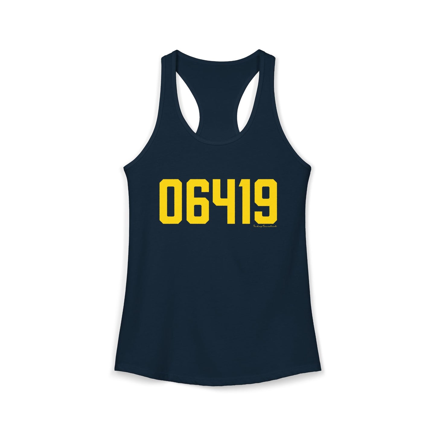 06419 Killingworth Connecticut Zip Code Women's Ideal Racerback Tank Top