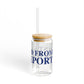 Just a kid from Bridgeport Sipper Glass, 16oz