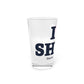 I Heart SHMN Pint Glass, 16oz