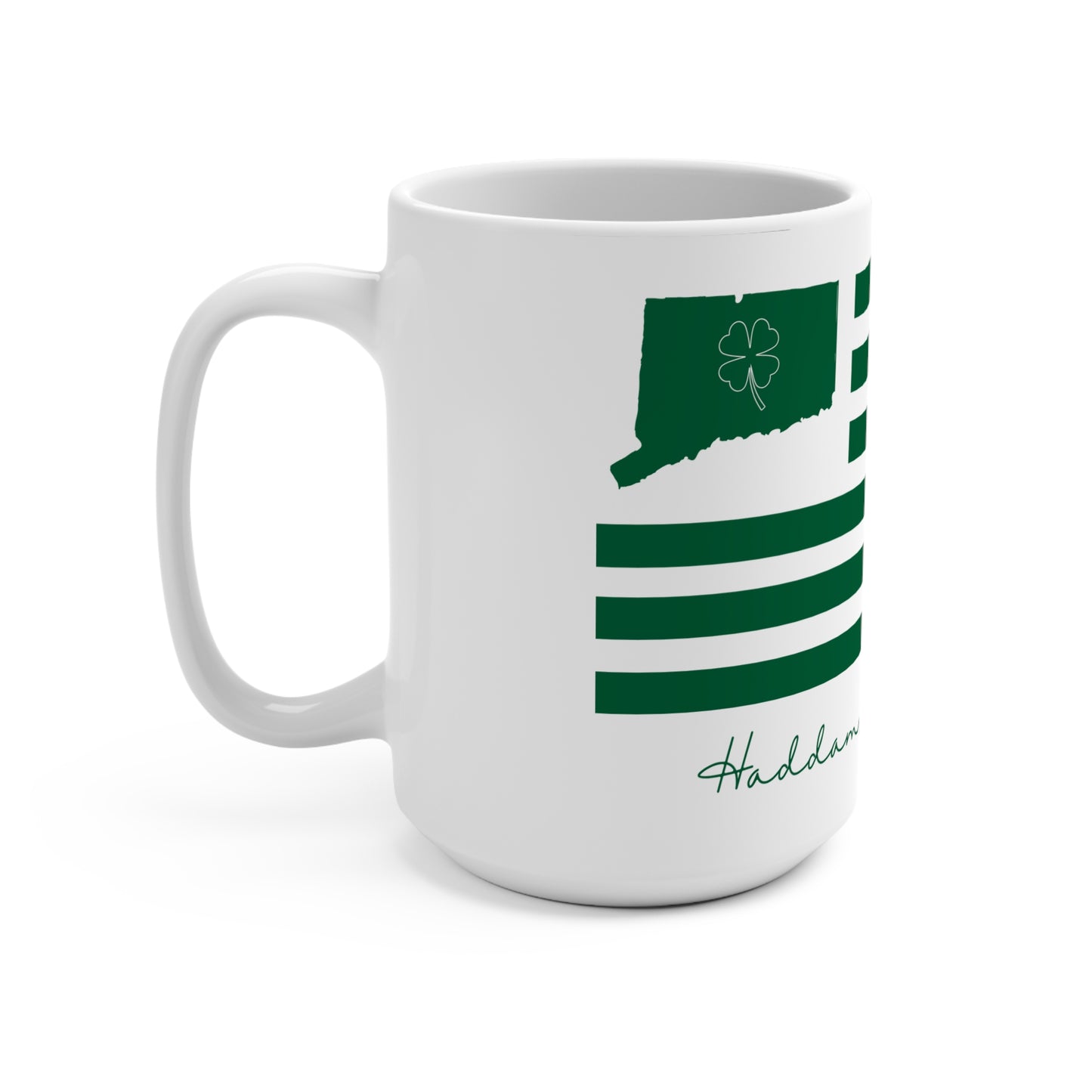 Haddam Connecticut St. Patrick’s Day Flag Mug 15oz