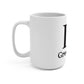 I Clover Greenwich Mug 15oz