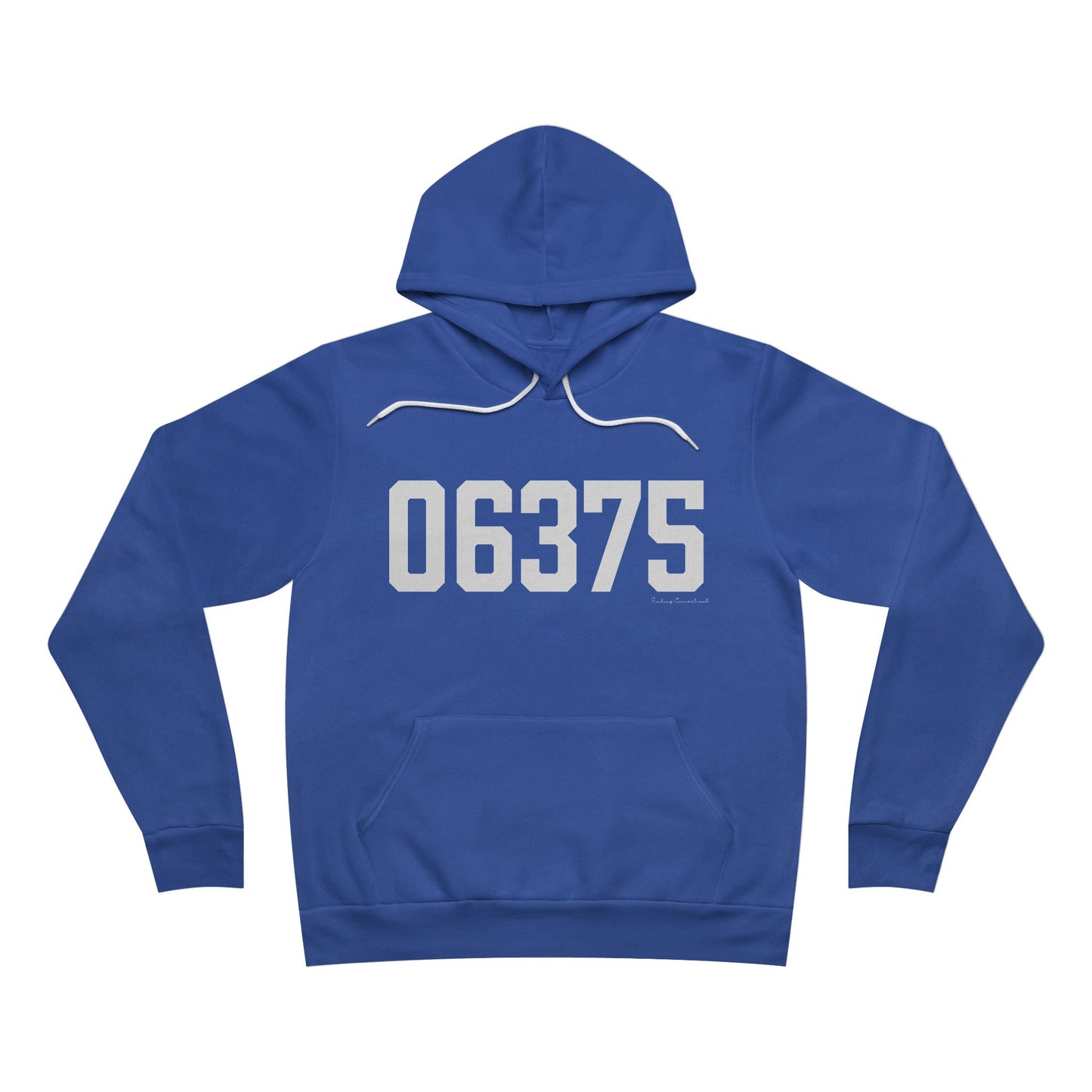 06375 - New London Connecticut Zip Code - Unisex Sponge Fleece Pullover Hoodie