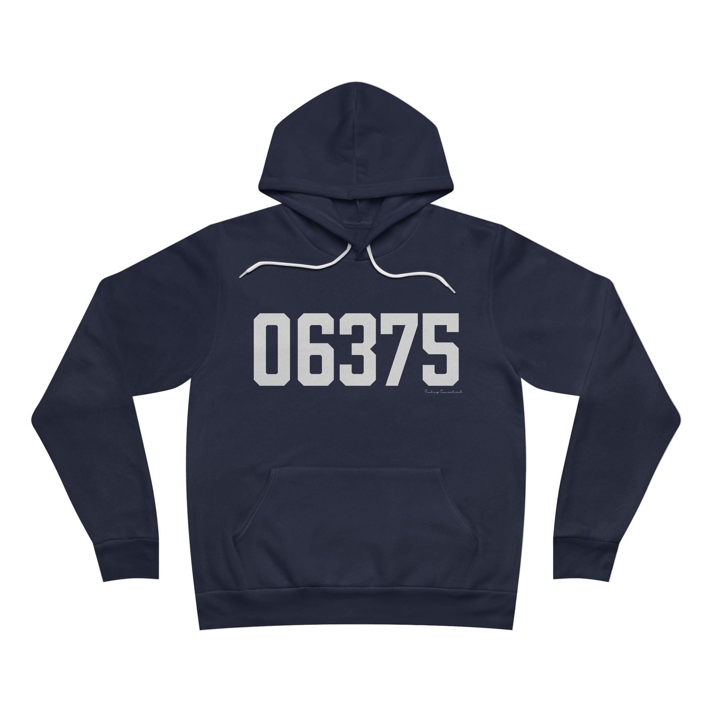 06375 - New London Connecticut Zip Code - Unisex Sponge Fleece Pullover Hoodie