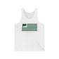 New Hartford  Connecticut St. Patrick’s Day Flag Unisex Jersey Tank Top