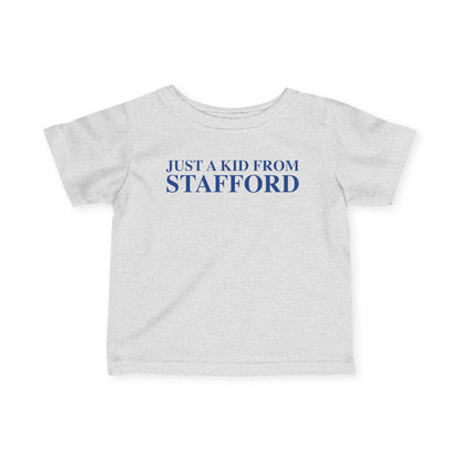 Just a kid from Stafford Infant Fine Jersey T-Shirt