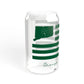 Orange Connecticut St. Patrick’s Day Flag Sipper Glass, 16oz