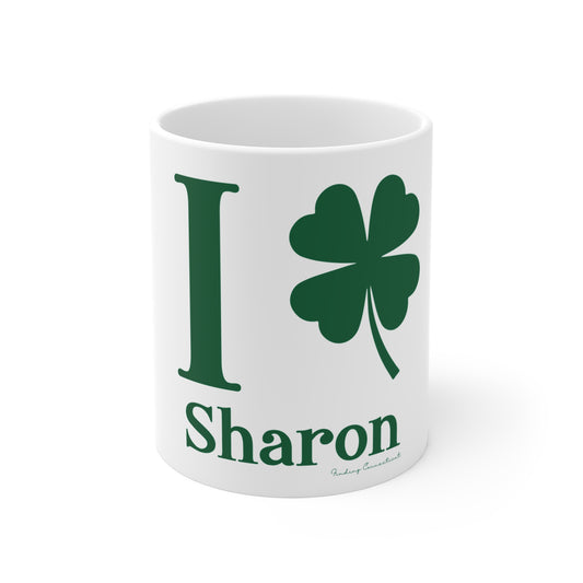 I Clover Sharon Mug 11oz