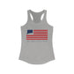 New Milford Connecticut Flag Women's Ideal Racerback Tank Top