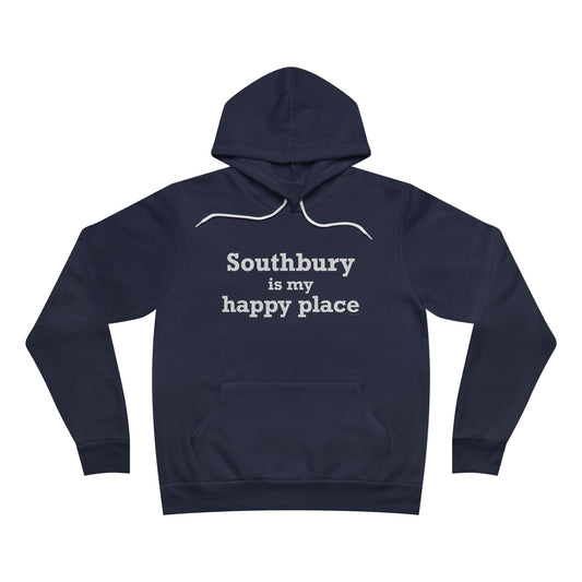 Southbury is My Happy Place Unisex Sponge Fleece Pullover Hoodie