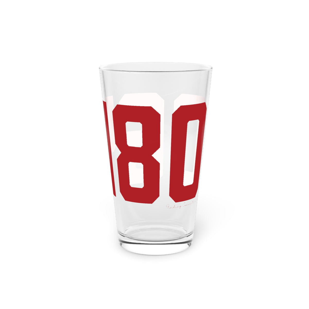 06480 Portland Connecticut Zip Code Pint Glass, 16oz