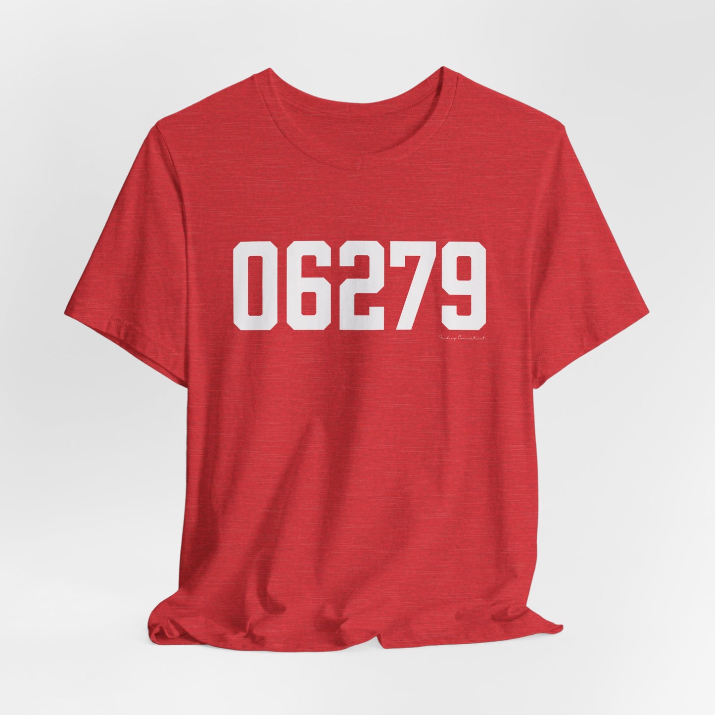 06279 Willington CT Zip Code Unisex Jersey Short Sleeve T-Shirt