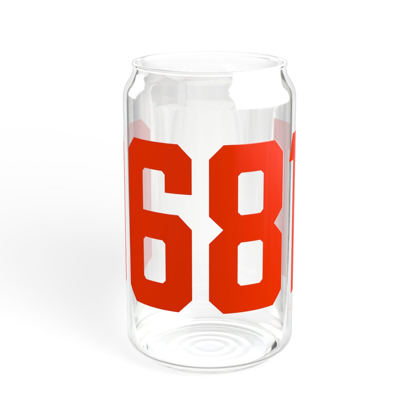 06811 Danbury Connecticut Zip Code Sipper Glass, 16oz
