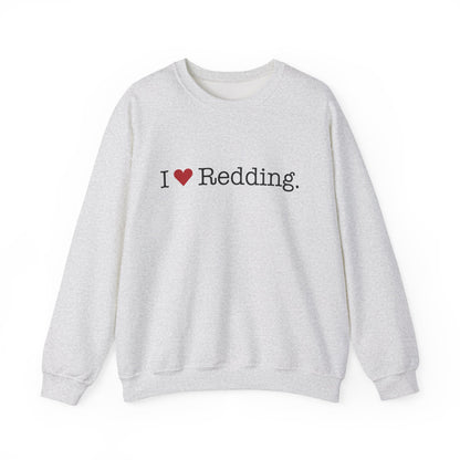 I Heart Redding. Unisex Heavy Blend™ Crewneck Sweatshirt