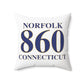 Norfolk 860 Connecticut Polyester Square Pillow