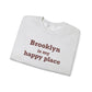 Brooklyn is My Happy Place Unisex Heavy Blend™ Crewneck Sweatshirt