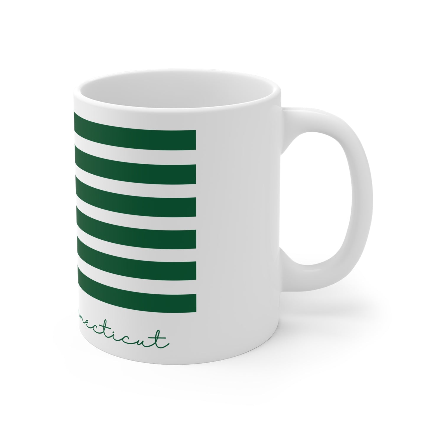 Ansonia Connecticut St. Patrick’s Day Flag Mug 11oz