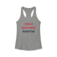 I Really Really Miss Rowayton Women's Ideal Racerback Tank Top