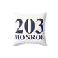 203 Monroe Spun Polyester Square Pillow