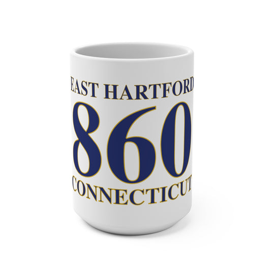 East Hartford 860 Connecticut Mug 15oz