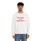 Norwalk is my Happy Place Unisex Heavy Blend™ Crewneck Sweatshirt