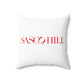 41 Tilt Sasco Hill Spun Polyester Square Pillow