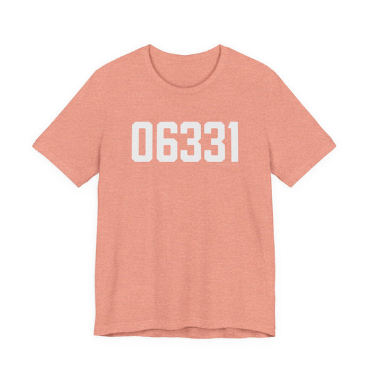 06331 Canterbury CT Zip Code Unisex Jersey Short Sleeve T-Shirt