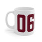 06074 South Windsor Connecticut Zip Code Mug 11oz