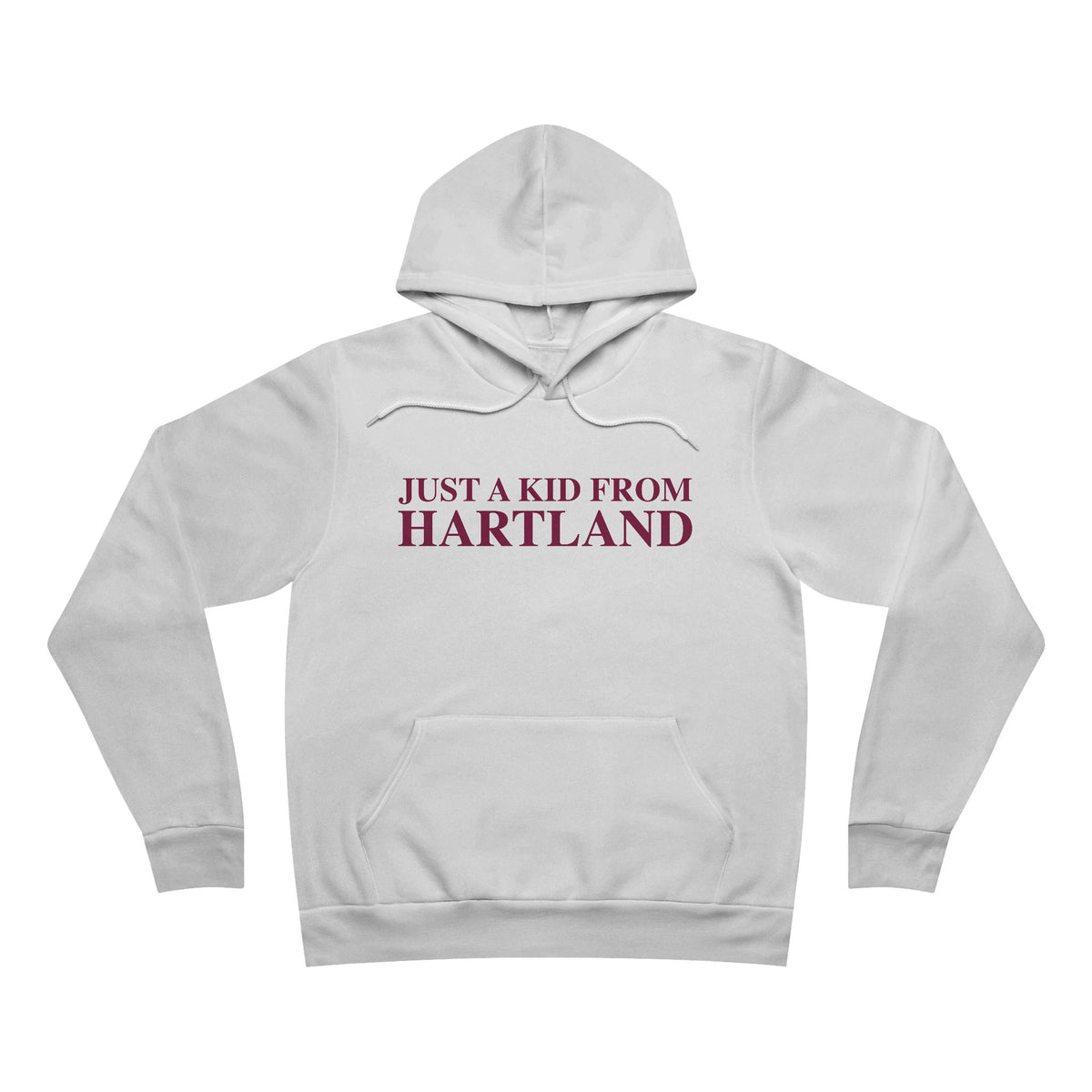 Just a kid from Hartland Unisex Sponge Fleece Pullover Hoodie