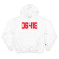 06418 Derby Connecticut Zip Code Champion Hoodie