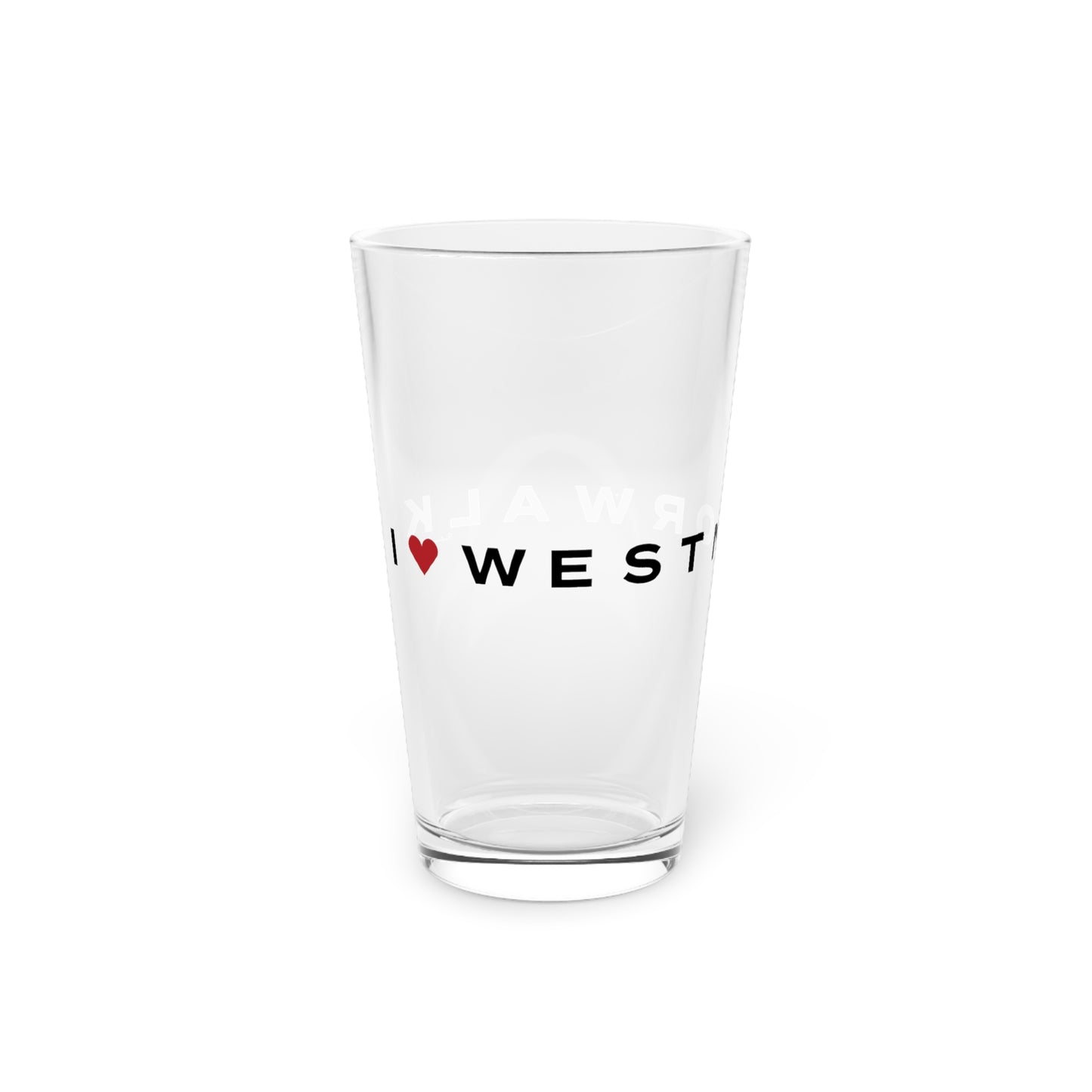 West Norwalk Vision Pint Glass, 16oz