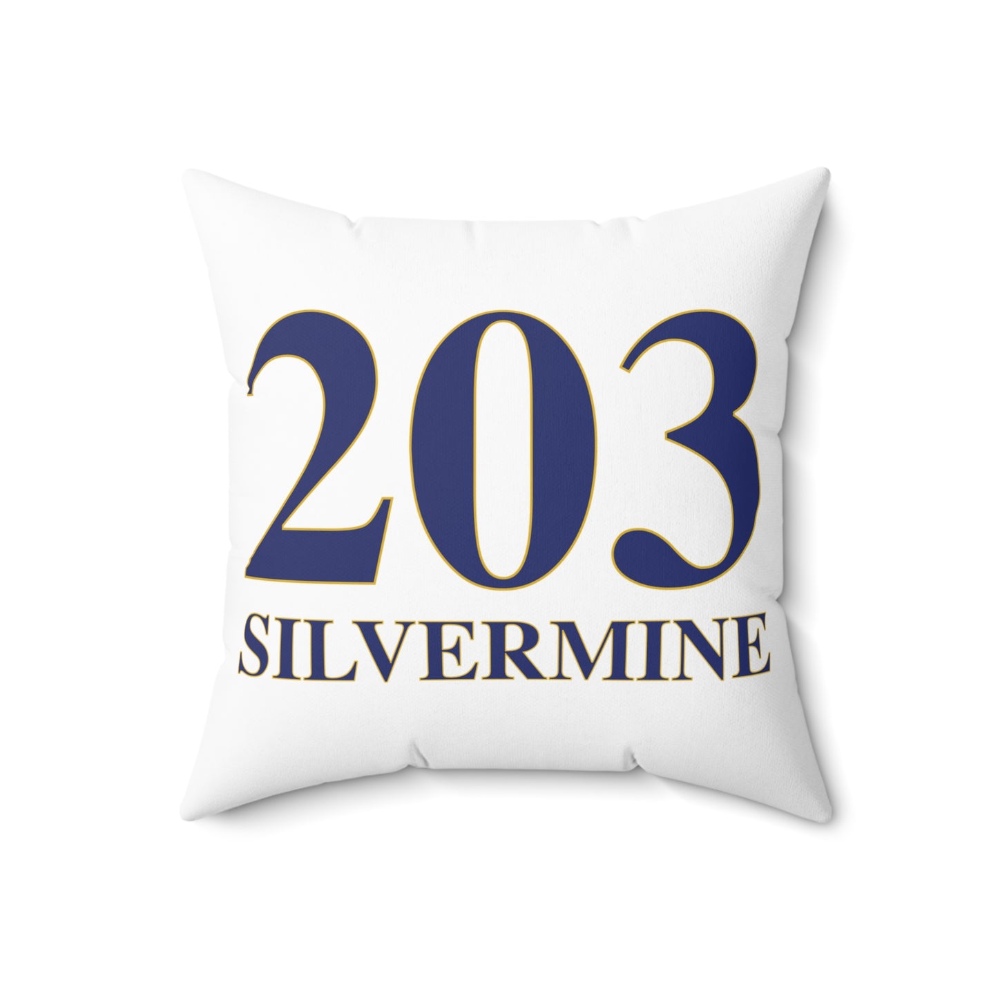 203 Silvermine Spun Polyester Square Pillow