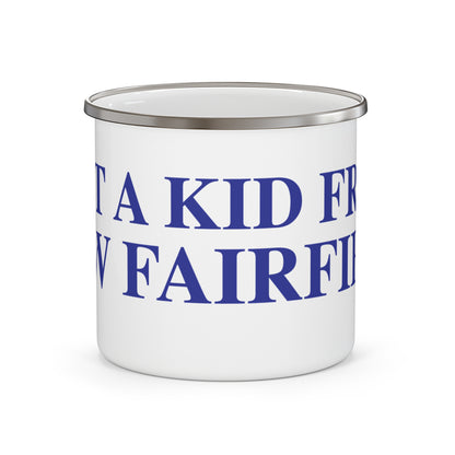 Just a kid from New Fairfield Enamel Camping Mug