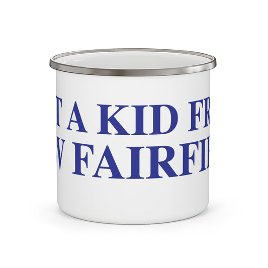 Just a kid from New Fairfield Enamel Camping Mug