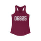 06825 Fairfield CT Zip Code Women's Ideal Racerback Tank Top