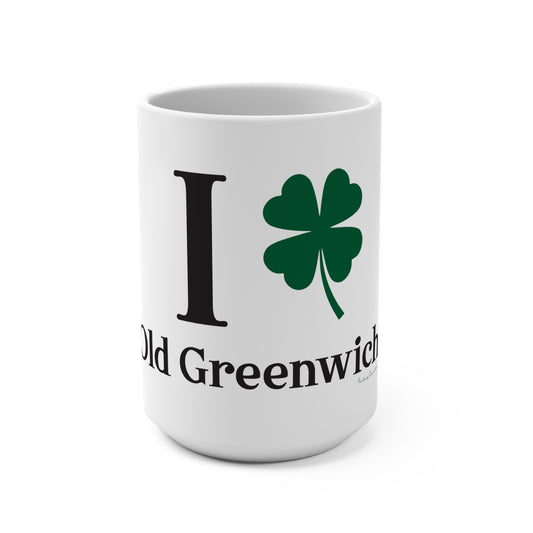 I Clover Old Greenwich Mug 15oz