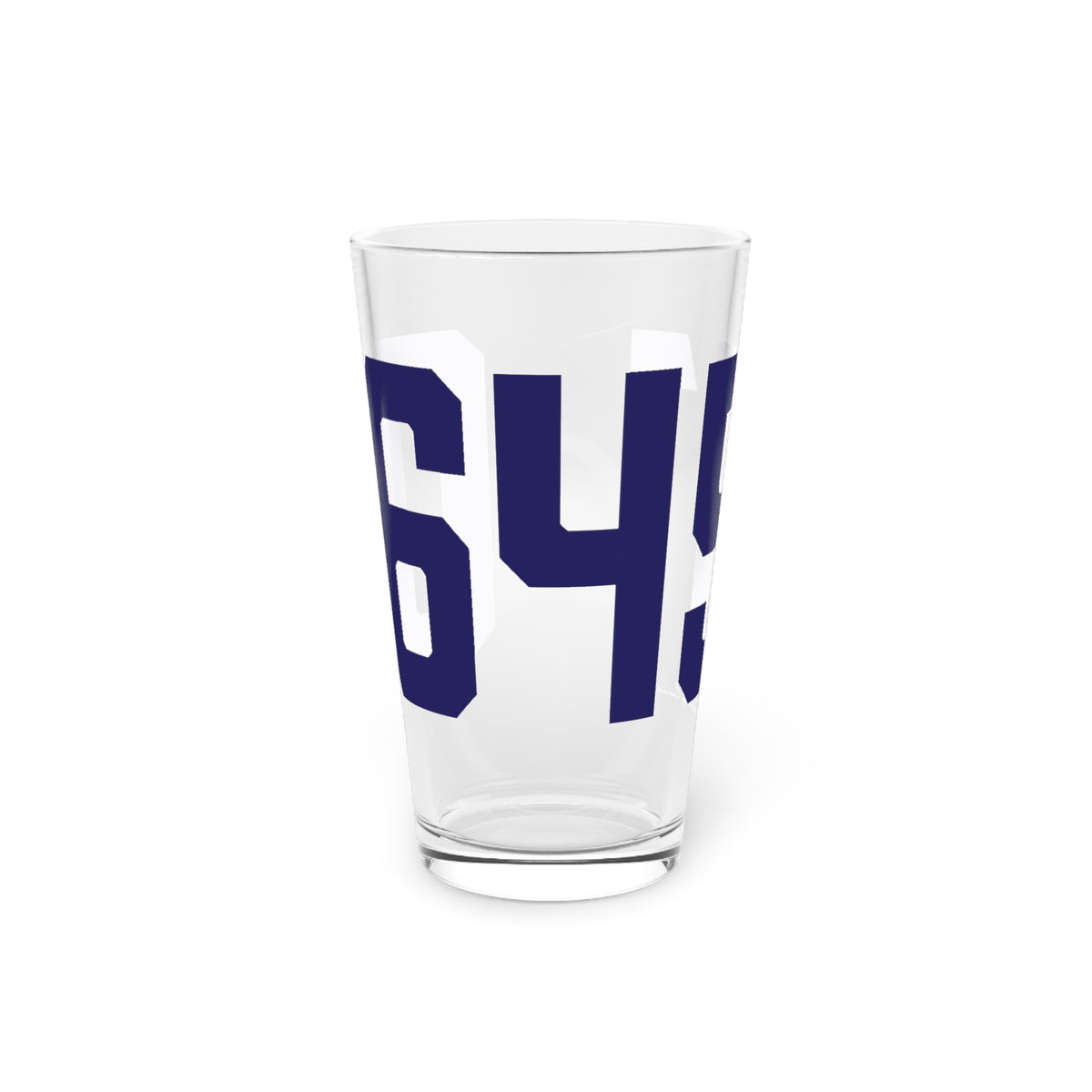 06451 Meriden Connecticut Zip Code Pint Glass, 16oz