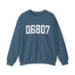 06807 - Greenwich CT Zip Code Unisex Heavy Blend™ Crewneck Sweatshirt