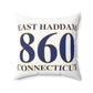 East Haddam 860 Connecticut Spun Polyester Square Pillow