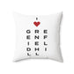 Greenfield Hill Vision Spun Polyester Square Pillow