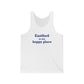 Eastford is My Happy Place Unisex Jersey Tank Top