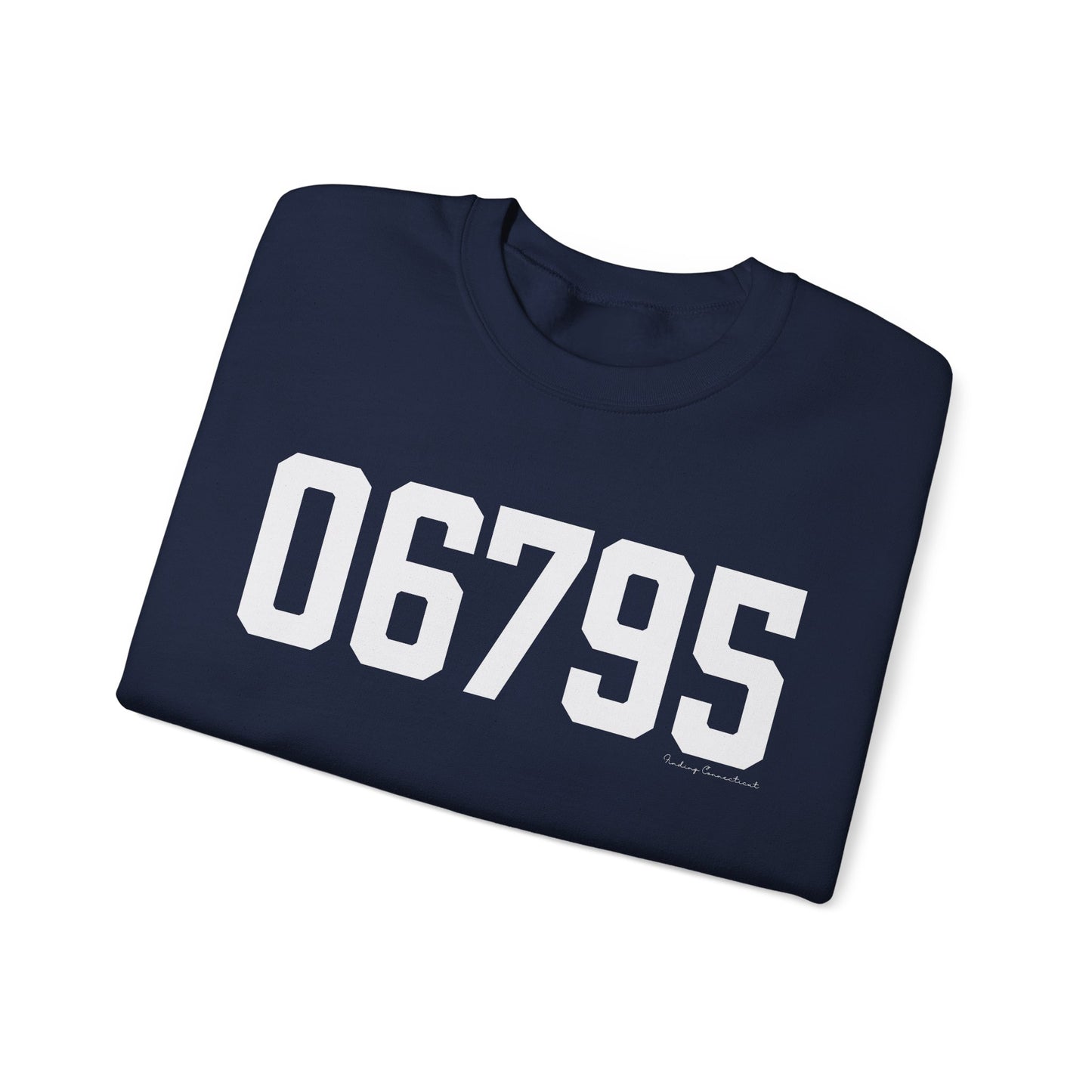 06795 - Watertown CT Zip Code Unisex Heavy Blend™ Crewneck Sweatshirt