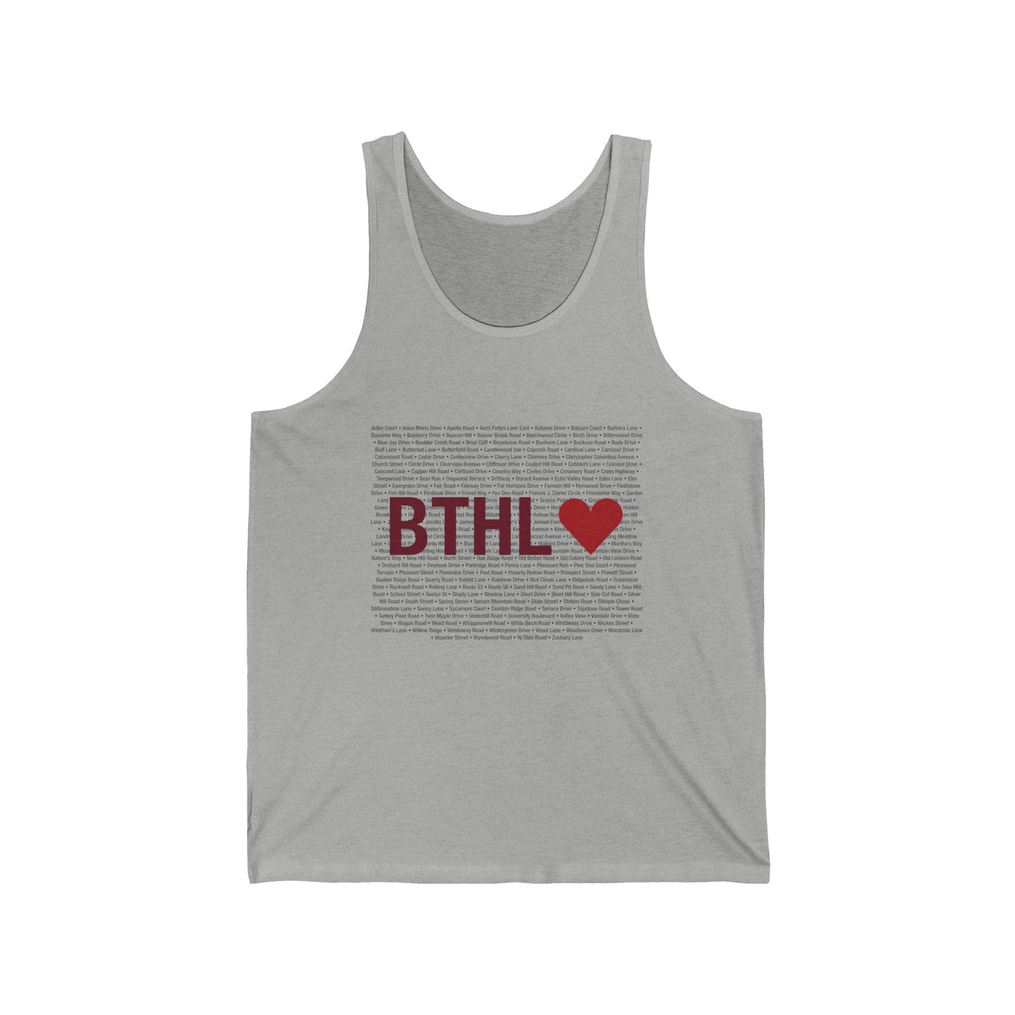 Bethel Love Unisex Jersey Tank Top