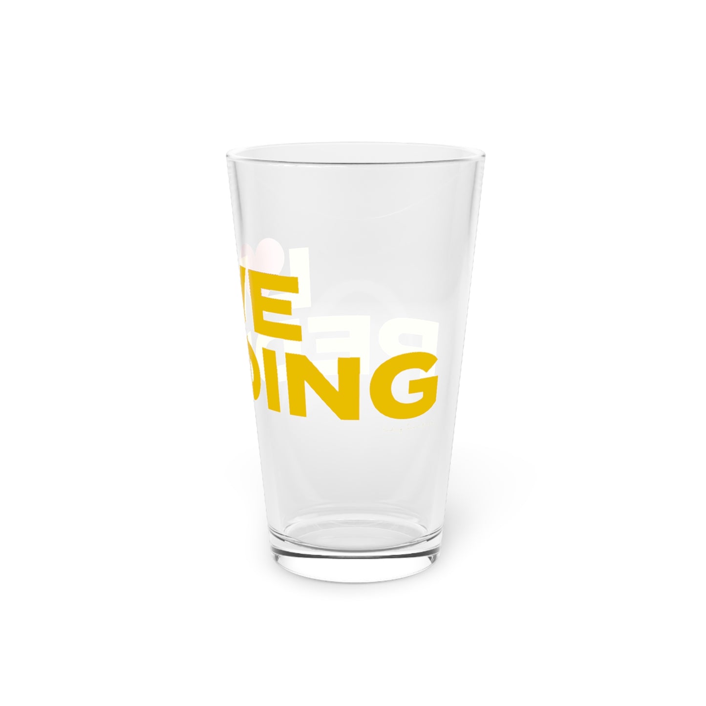 Love Redding Pint Glass, 16oz