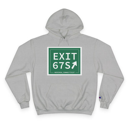 Vintage Exit 67S WCP Sign Champion Hoodie
