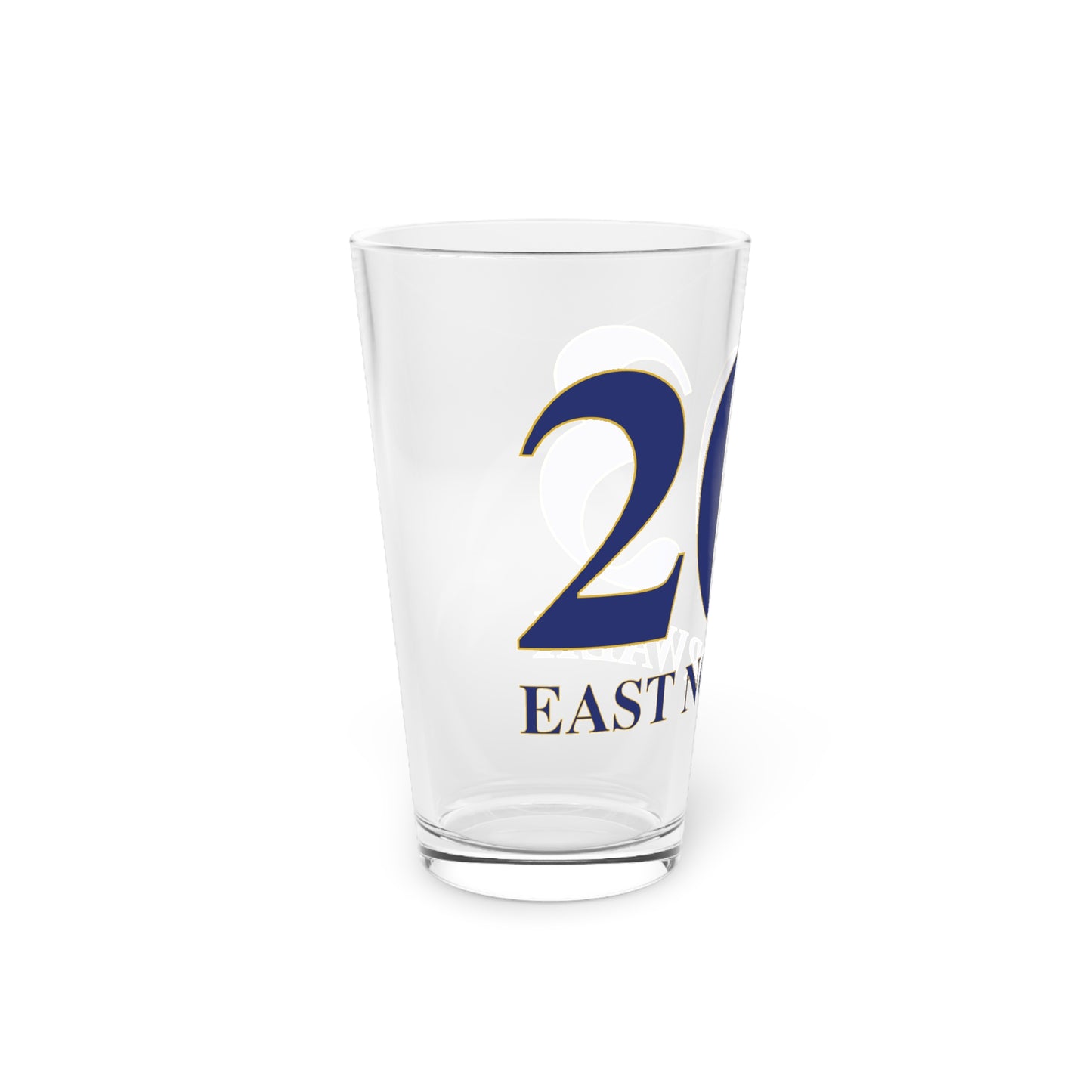 203 East Norwalk Pint Glass, 16oz