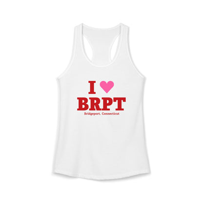 I Heart BRPT Women's Ideal Racerback Tank Top