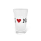 I Heart Norwalk. Pint Glass, 16oz