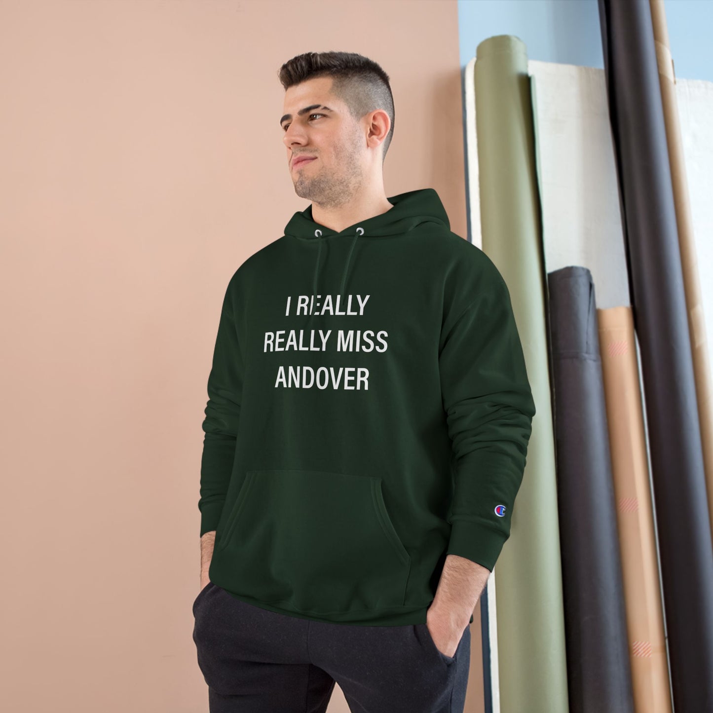 I Really Really Miss Andover Champion Hoodie