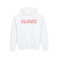 Just a kid from Stratfield Youth Heavy Blend Hooded Sweatshirt