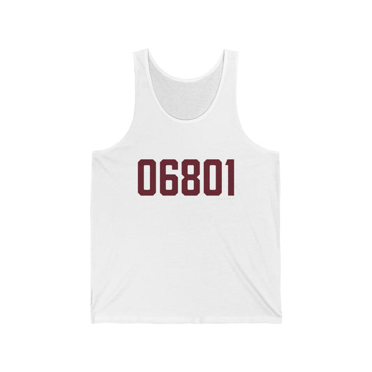 06801 Bethel Connecticut Zip Code  Unisex Jersey Tank Top